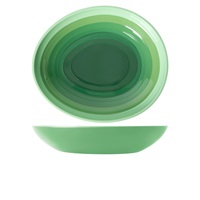 Click for a bigger picture.Shoots Green Atlantis Melamine Oval Bowl 38 x 32.5 x 7cm