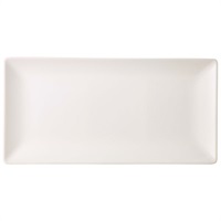 Click for a bigger picture.Luna Stoneware White Rectangular Plate 30 x 20cm/ 12 x 8"