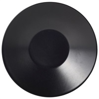 Click for a bigger picture.Luna Stoneware Black Soup Plate 23 x 5cm/ 9.25 x 2"