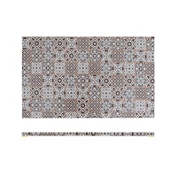 Click for a bigger picture.Grey Marrakesh Melamine GN 1/1 Slab 53 x 32.5cm