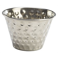 Click for a bigger picture.GenWare Stainless Steel Hammered Ramekin 114ml/ 4oz