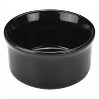 Click for a bigger picture.GenWare Stoneware Black Ramekin 6.5cm/ 2.5"