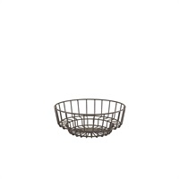 Click for a bigger picture.GenWare Black Deco Display Basket 25 x 10cm