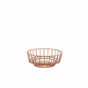 GenWare Copper Deco Display Basket 25 x 10cm